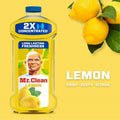 Mr. Clean Multi-Surface Cleaner, Yellow, 6 / Carton, PGC06892CT