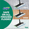 Swiffer Sweeper HvyDty Mop Cloths, Blue, 6 / Carton, PGC76471CT