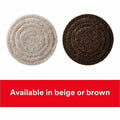 3M Scotch Custom-Fit Felt Pads, Brown, MMMSP882NA