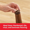 3M Scotch Custom-Fit Felt Pads, Brown, MMMSP882NA