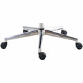 Lorell Tempo Modern Mid-Back Manager Chair, Black, LLR63221
