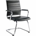 Lorell Tempo Modern Guest Chair, Black, LLR63222
