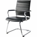 Lorell Tempo Modern Guest Chair, Black, LLR63222