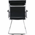 Lorell Tempo Modern Guest Chair, Black, LLR63222