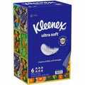 Kimberly-Clark Kleenex Ultra Soft Tissues, White, 6 / Pack, KCC54317