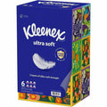 Kimberly-Clark Kleenex Ultra Soft Tissues, White, 6 / Pack, KCC54317