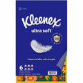 Kimberly-Clark Kleenex Ultra Soft Tissues, White, 6 / Pack, KCC54317