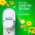 Procter & Gamble Febreze FadeDefy PLUG Air Freshener, Green, 3 / Pack, PGC13842