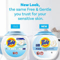 Procter & Gamble Tide PODS Free & Gentle Detergent, White, 4 / Carton, PGC09488CT
