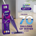 Procter & Gamble Swiffer WetJet Allin1 Mop System, Purple, 1 Carton, PGC49886