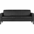 Lorell Clarke Sofa with Antimicrobial Upholstery and Power, Black, LLR86950
