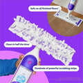 Procter & Gamble Swiffer Powermop Mopping Pads, Purple, 2 / Carton, PGC12868CT
