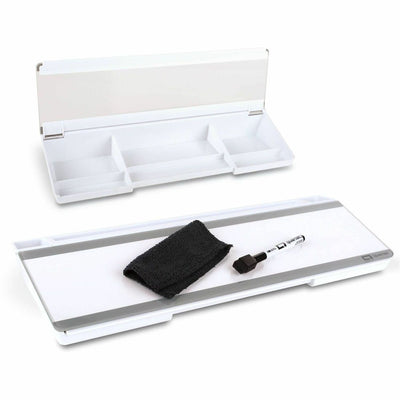 ACCO Quartet Flip-Top Glass Dry-Erase Desktop Pad, QRTQ090F04