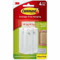 3M Command Sawtooth Picture Hangers, White, 1 Pack, MMM17042ES