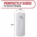 3M Command Sawtooth Picture Hangers, White, 1 Pack, MMM17042ES