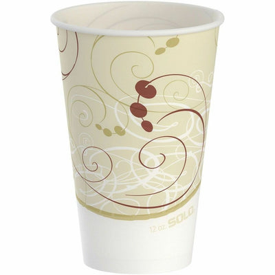 Dart Container Solo Waxed Paper Cups, Beige, 2000 / Carton, SCCR12NJ8000