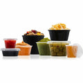 Dart Container 4 oz Conex Complements Portion Containers, Clear, 20 / Carton, DCC400PC