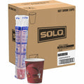 Dart Container Solo 10 oz Bistro Design Disposable Paper Cups, Multi, 20 / Carton, SCC370SI0041
