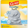 The Clorox Glad OdorShield 13-gallon Trash Bags, White, 3 / Carton, CLO78563CT