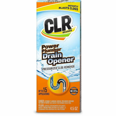 Jelmar CLR Drain Opener, White, 6 / Carton, JELPP6