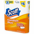 Kimberly-Clark Scott ComfortPlus Toilet Paper, White, 4 / Carton, KCC55211CT