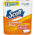 Kimberly-Clark Scott ComfortPlus Toilet Paper, White, 4 / Carton, KCC55211CT
