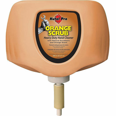 Kutol Hand Cleaner with Pumice, Orange, 4 / Carton, KUT4967