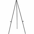 Lorell Presentation Easel, Black, LLR43027
