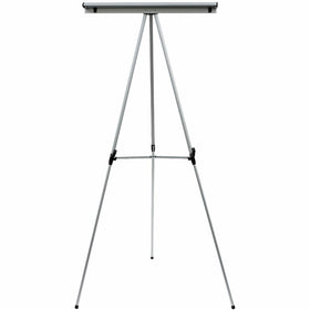 Lorell Presentation Easel, Silver, LLR43050