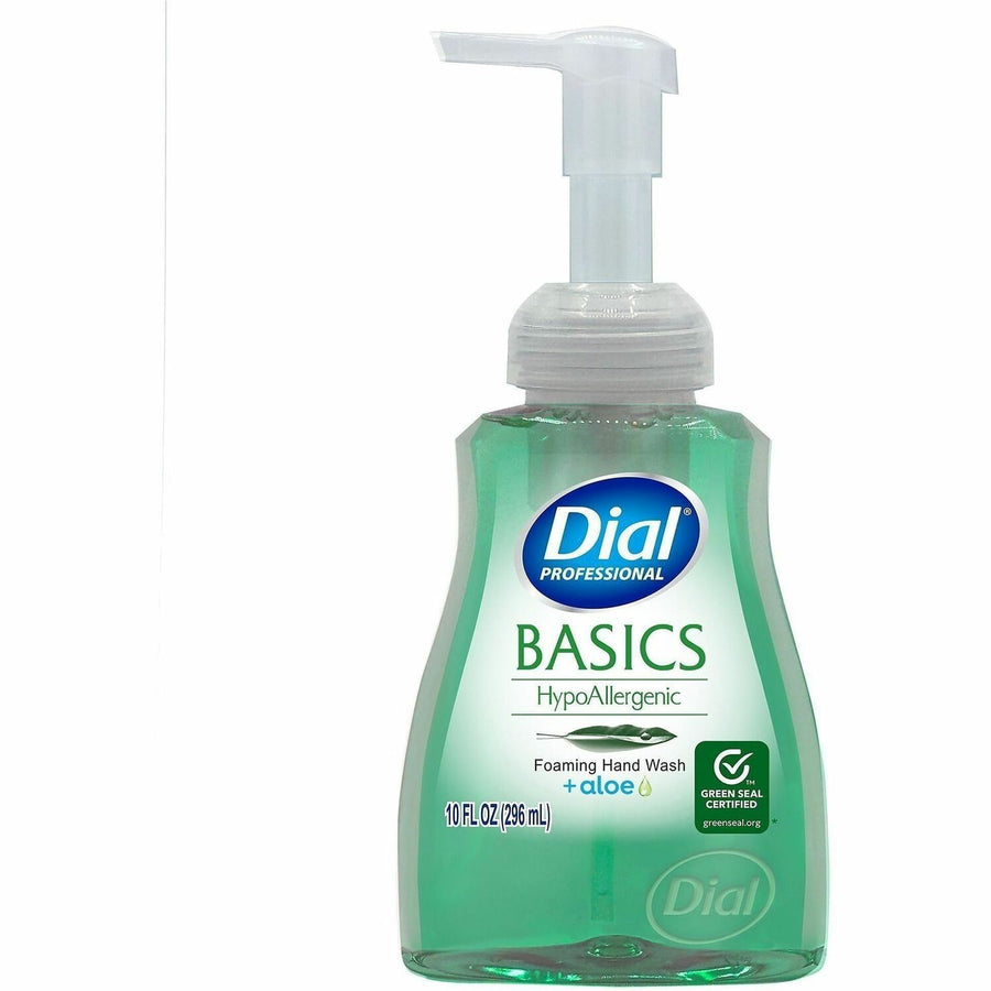 Dial Professional Basics HypoAllergenic Foam Hand Soap, Clear, 8 / Carton, DIA35432CT