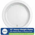 Georgia Pacific . Dixie Ultra Table Ware, White, 500 / Case, DXESXP10W