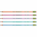 Dixon Ticonderoga Company Ticonderoga Pastel Wood-Cased No. 2 Pencils, HB/#2, 18 / Pack, DIXX137180001
