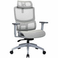 Lorell Ripley All-Mesh High-Back Chair with Articulating Lumbar Support, Gray, LLR63201