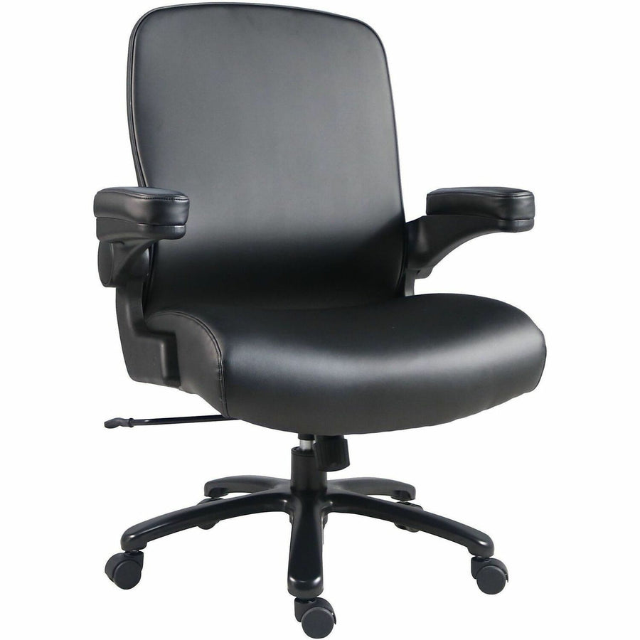 Lorell Chair, Black, Vinyl, LLR40221