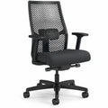 The HON Company HON Ignition ReActiv Back Task Chair - Fabric Seat, Basalt, HONI2MRL2BS23TK