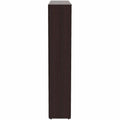 Lorell Essentials Espresso Laminate Bookcase, LLR18250