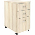 Lorell Essential Series Laminate Desking & Accessory, Silver, LLR66328