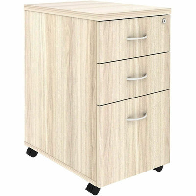 Lorell Essential Series Laminate Desking & Accessory, Silver, LLR66328