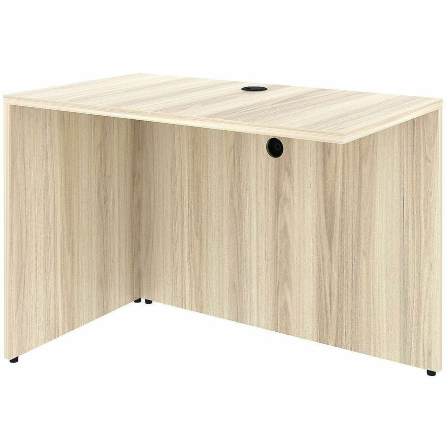 Lorell Essential Series Laminate Desking & Accessory, Metal, Grommet, LLR66321
