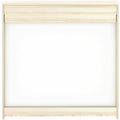 Lorell Dry-Erase Whiteboard Presentation Cabinet, LLR66345