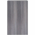Lorell Weathered Charcoal Laminate Bookcase, LLR69631