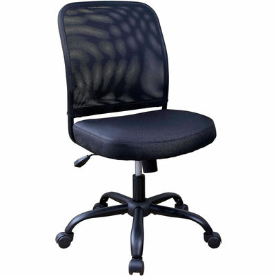 NuSparc Soho Mesh-Back Task Chair, Black, NPRFCH302MFNBK