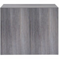 Lorell Weathered Charcoal Laminate Bookcase, LLR69630