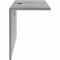 Lorell Weathered Charcoal Laminate Desking, Other, LLR69529
