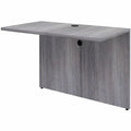 Lorell Weathered Charcoal Laminate Desking, Other, LLR69529