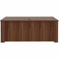 Lorell Essentials 72" Sit-to-Stand Desk Shell, Brown, LLR69642
