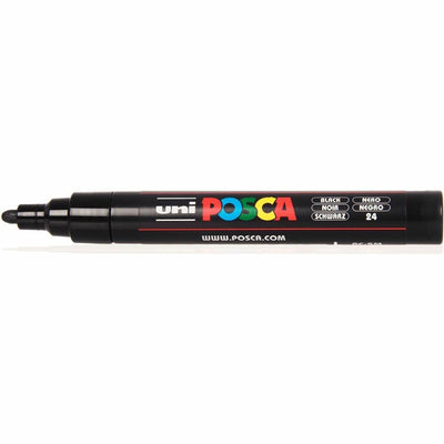 uni-ball POSCA PC-5M WaterBased Paint Marker, 4 / Pack, UBC319392000
