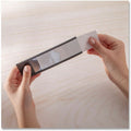 U Card Holder, Black, 10 / Pack, UBRFM2633