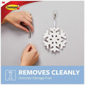3M Command Adhesive Hanging Utensil Strips, Transparent, Small, MMM17067CLRS40N