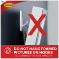 3M Command Adhesive Hanging Utensil Strips, Transparent, Small, MMM17067CLRS40N